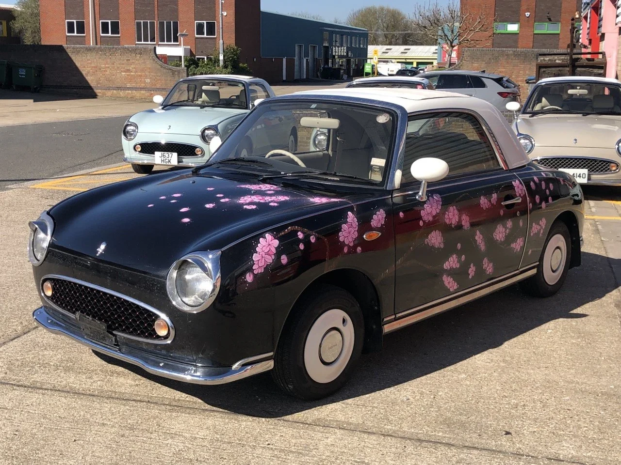 Cherry Blossom Nissan Figaro – 68,000 miles