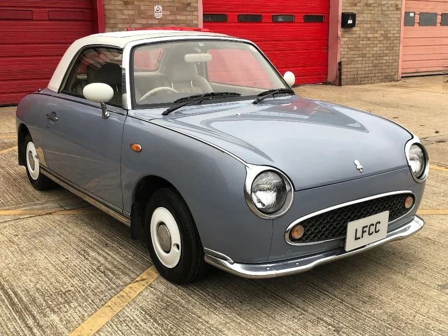 Lapis Grey Nissan Figaro – 65,000 miles