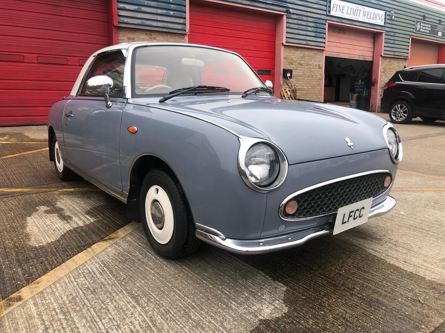 Lapis Grey Nissan Figaro – 40,000 miles
