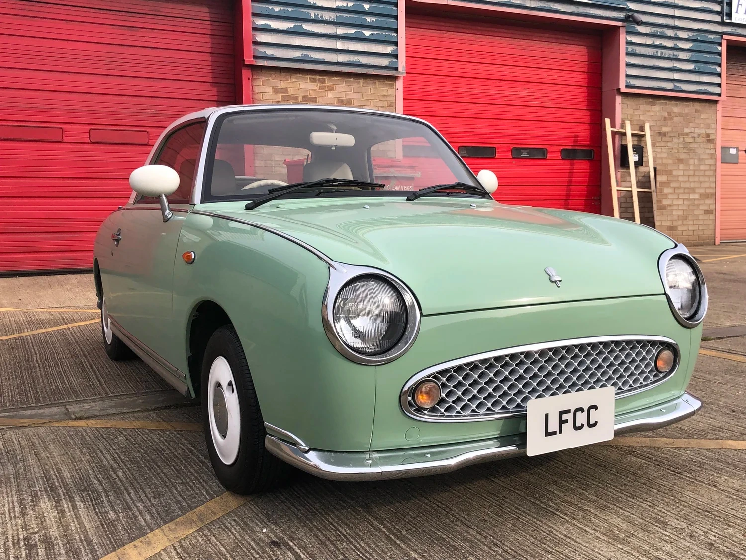 Emerald Green Nissan Figaro – 40,000 miles