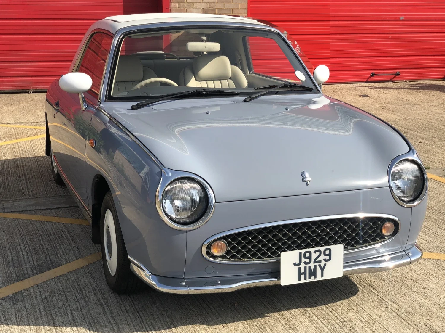 Lapis Grey Nissan Figaro – 53,000 miles