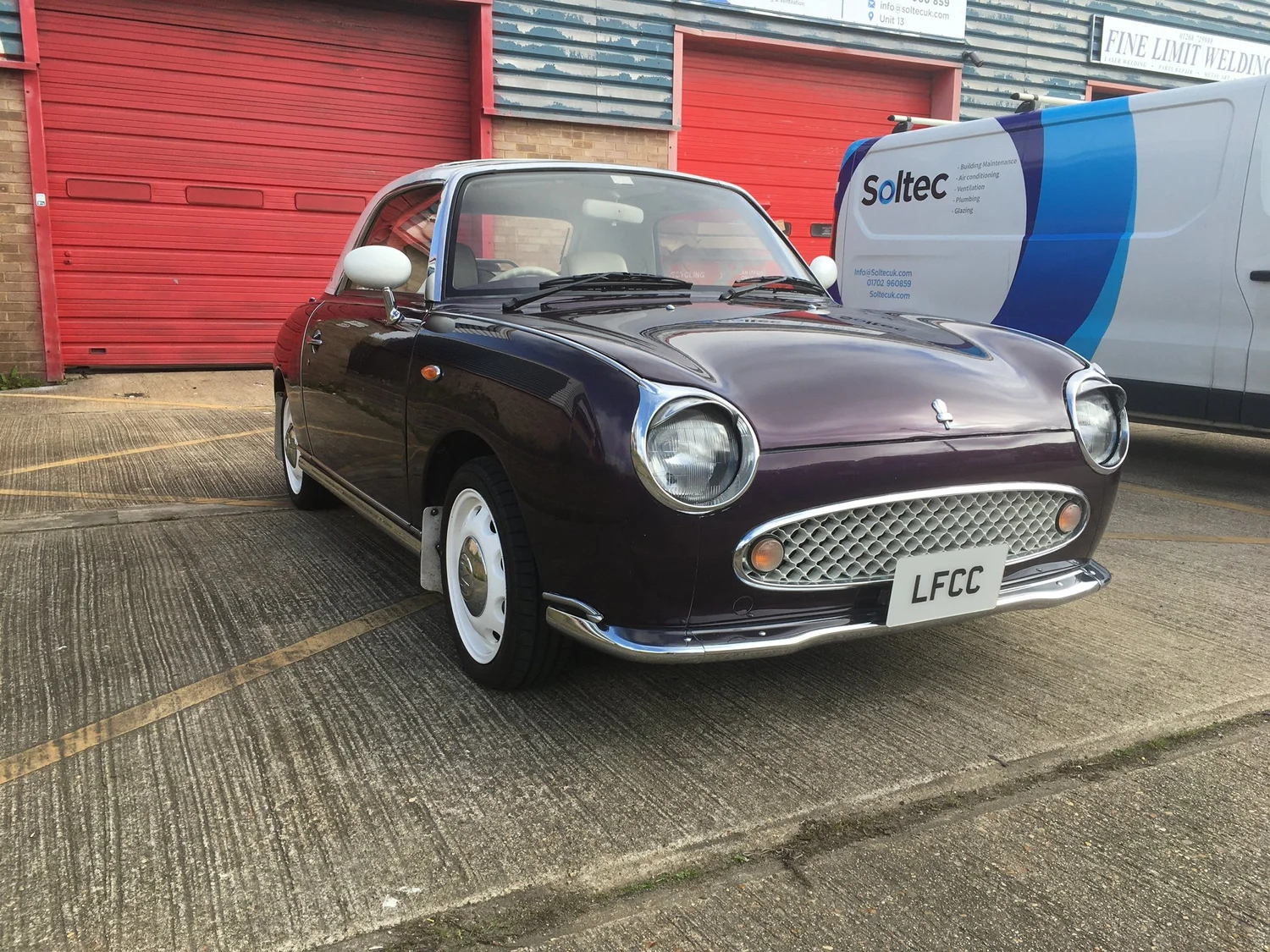 Mr Plum Nissan Figaro – 73,000 miles